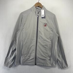 126th US Open Jacket Men's Medium Gray Full Zip Shinnecock Hills Golf Tech NEW